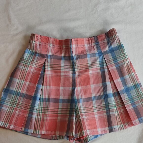 Hope & Henry Girls' Flat Front Pull-On Short - Picture 5 of 5